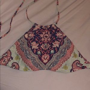 Billabong bathing suit top